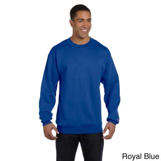 Champion Mens Eco fleece Long sleeve Shirt Blue Size 2XL