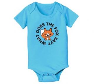 What the Fox Say What the Fox Centered Onesie Cool Funny infant One Piece Clothing