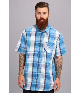 Rip Curl Paloma S/S Shirt Mens Short Sleeve Button Up (Blue)