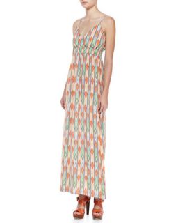 Womens Soft Printed Maxi Dress   Cusp by    Aztec (SMALL)