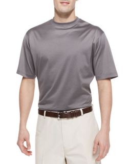 Mens Grey Mercury Tee Shirt   Peter Millar   Dark gray (XXL)