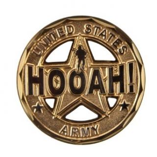U.S. Army Saying Coin (2)   Bronze Hooah OSFM at  Mens Clothing store