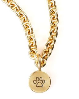 Paw Stamp Charm   Heather Moore   Gold