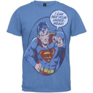 Superman   See Your Underwear Soft T Shirt Clothing