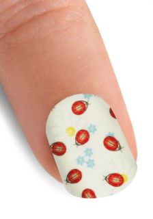 Design Here Nail Stickers in Ladybugs  Mod Retro Vintage Cosmetics