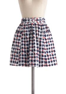 Tulle Clothing In Ship Shape Skirt  Mod Retro Vintage Skirts