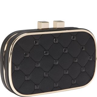 Magid Quilted Stud Clutch
