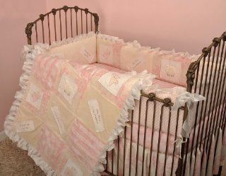 Cotton Tale Designs Heaven Sent Girl 4 Piece Crib Bedding Set  Cottontale Crib Bedding Set  Baby