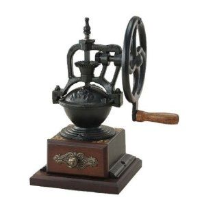 TIMEMORE_ retro big cast iron manual grinder upright dust brush sent home coffee bean grinder Kitchen & Dining