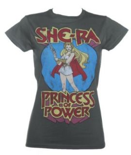 Ladies Charcoal She Ra Princess Of Power T Shirt Clothing