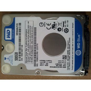 Western Digital Bare Drives 500GB WD Blue SATA III 5400 RPM 8 MB Cache Bulk/OEM Notebook Hard Drive WD5000LPVX Computers & Accessories