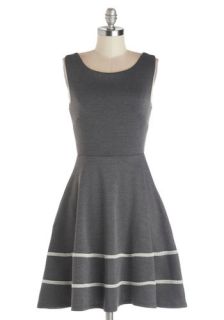 Fun day Best Dress in Grey  Mod Retro Vintage Dresses
