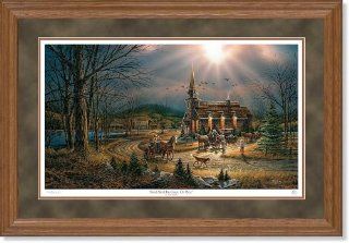 God Shed His Grace On Thee by Terry Redlin Limited Edition Framed Print of 29500 Signed & Numbered  