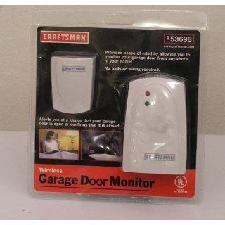Craftsman Wireless Garage Door Monitor   53696   Garage Door Remote Controls  