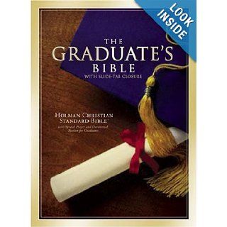 HCSB Graduate's Bible, Burgundy Bonded Leather Holman Bible Staff 9781586401733 Books