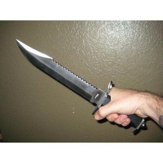 Jungle Master JM 001L Fixed Blade Knife (15 Inch Overall)  Hunting Knives  Sports & Outdoors