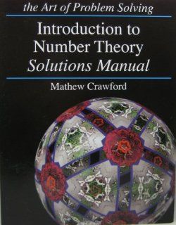 Introduction to Number Theory (Art of Problem Solving Introduction) Mathew Crawford 9781934124123 Books