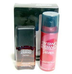 Stefano Intenss by Lournay 2 Piece Set Cologne 100 Ml + Deodorant Spray 125 g (New in Slightly Damaged Box)  Beauty