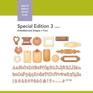Xyron Embellishment Shapes and Font Special Edition Design Book for Xyron Personal Cutting System