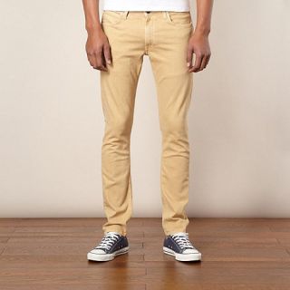 Lee Luke beige slim fit jeans