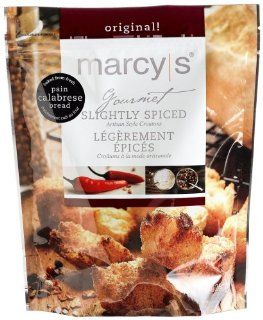 Marcy's Croutons Calabrese, Original, Slightly Spiced, 4.4 Ounce Bags (Pack of 12)  Ground Coffee  Grocery & Gourmet Food