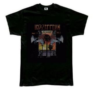 Led Zeppelin 'Inglewood' vintage black t shirt (2X) [Apparel] Clothing