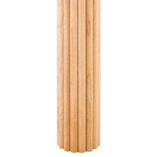 Home Decor CMR250OK 96 Column Moulding Half Round Reed Pattern   Oak   Wood Moldings And Trims  