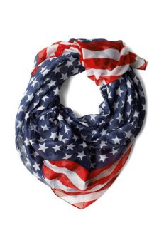 Rock Star Spangled Scarf  Mod Retro Vintage Scarves