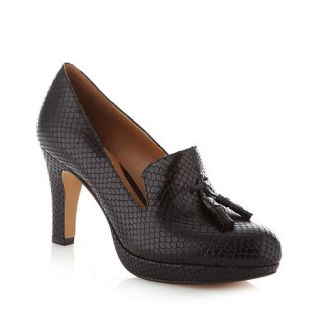 Clarks Black leather Alma Kendra high court shoes