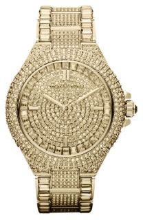 Michael Kors 'Mini Madison' Twin Row Crystal Watch, 33mm