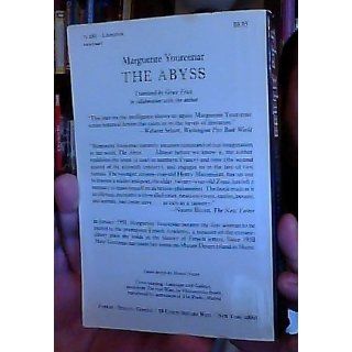 The Abyss Marguerite Yourcenar, Grace Frick 9780374516666 Books