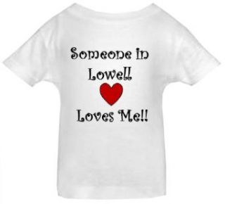 SOMEONE IN LOWELL LOVES ME   City series   White Toddler T shirt Clothing