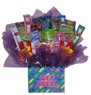 Tart & Taffy Candy Bouquet in a Bandaid Get Well Soon box  Other Products  