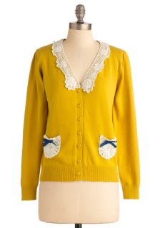 Not Un lace There Are Bows Cardigan  Mod Retro Vintage Sweaters
