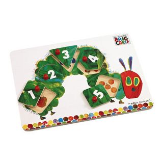 The Very Hungry Caterpillar Hungry Caterpillar wooden peg puzzle