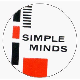 Simple Minds   Logo (Squares)   1 1/2" Button / Pin Clothing