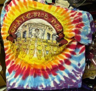 1994 Original Grateful Dead Tie Dye Tour T Shirt for Soldier Field 