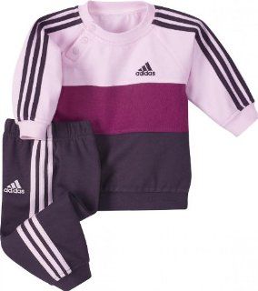 Adidas Kinder baby Trainingsanzug 3 Stripes baby jogger 104 Sport & Freizeit