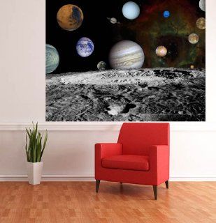 ART FEVER Nasa Weltraum Bild Solar System Foto Tapete Wand Wandbild Kinder Tapete Küche & Haushalt