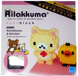 KAWADA nanoblock kolirakkuma and Kiiroitori NBH_028 (japan import) Spielzeug