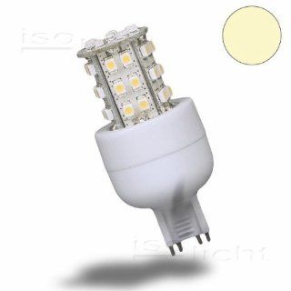 Isolicht LED STRAHLER, GU9 48 SMD LEDS, warmweiss, dimmbar Beleuchtung
