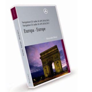 Mercedes Navigations CDs Europa Audio 50 APS 2012/2013 NTG1 Navigation & Car HiFi