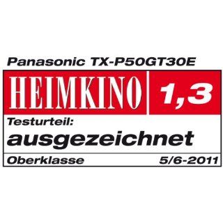 Panasonic Viera TX P50GT30E 127 cm (50 Zoll) 3D NeoPlasma Fernseher, EEK C (Full HD, 600Hz sfd, DVB T/ C/ S, CI+) klavierlack schwarz Heimkino, TV & Video