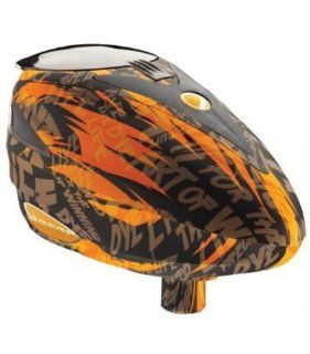 Paintball Dye Rotor Hopper, tiger orange Sport & Freizeit