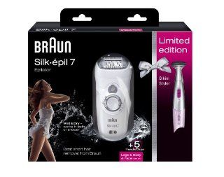 Braun 72270 Silk pil 7 Legs, Body & Face, 7681 Wet & Dry und Bikini Styler Drogerie & Körperpflege