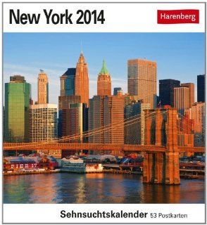 New York 2014 Sehnsuchtskalender. 53 Postkarten Harenberg, Siegfried Layda Bücher