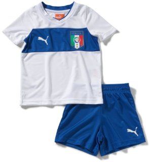 PUMA Kinder Minikit Italia Away, white, 116, 740367 02 Sport & Freizeit