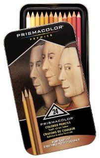 Prismacolor Premier Colored Pencils 24/Pkg Portrait Küche & Haushalt