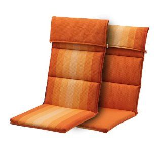 Hochlehner Sitzauflage "inspiration 1034K" (orange, Hochlehner 122 x 50 x 6 cm) Garten
