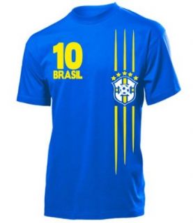 FUSSBALL WM 2014   BRASILIEN FANSHIRT T Shirt Herren S XXL Bekleidung